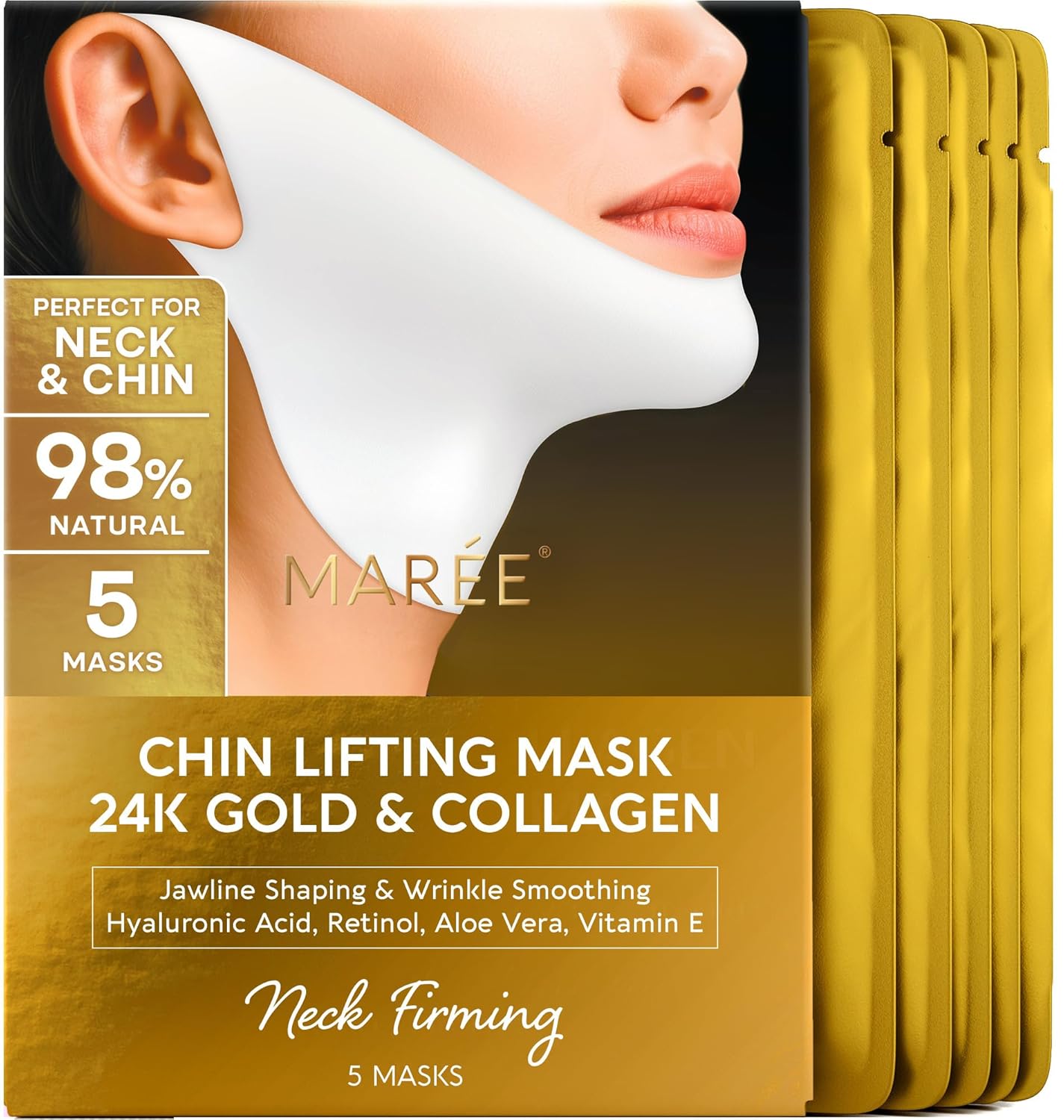 V-Line Jaw Sculpting Firming Hydrogel Mask